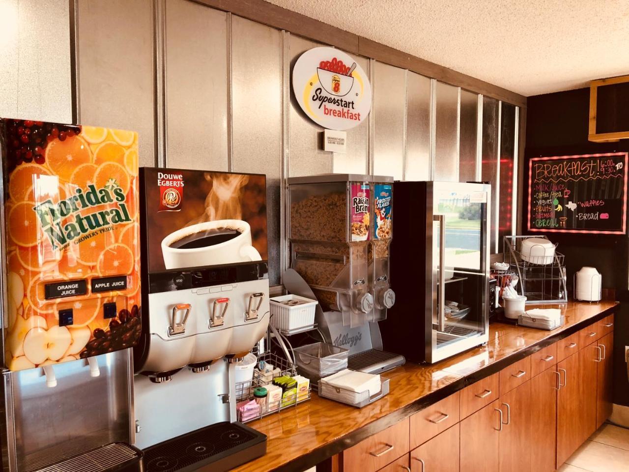 Starbucks coffee machine ! - Picture of Super 8 by Wyndham Austin